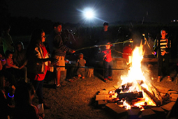 Campfire at Night Maze