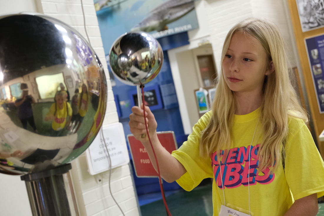 LSU Science Girls Day at the Museum activity